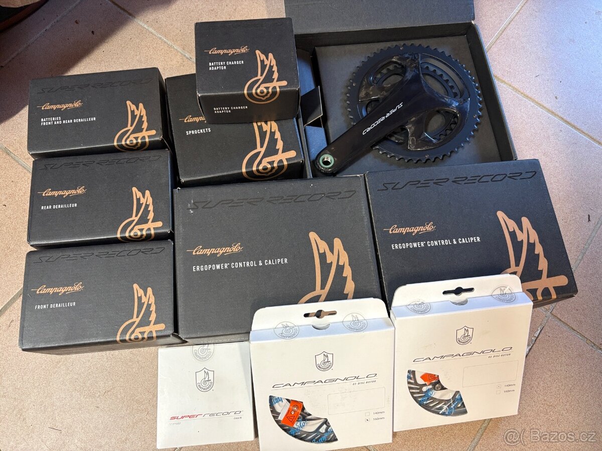 Campagnolo Super Record WRL - bezdrátová sada 12s