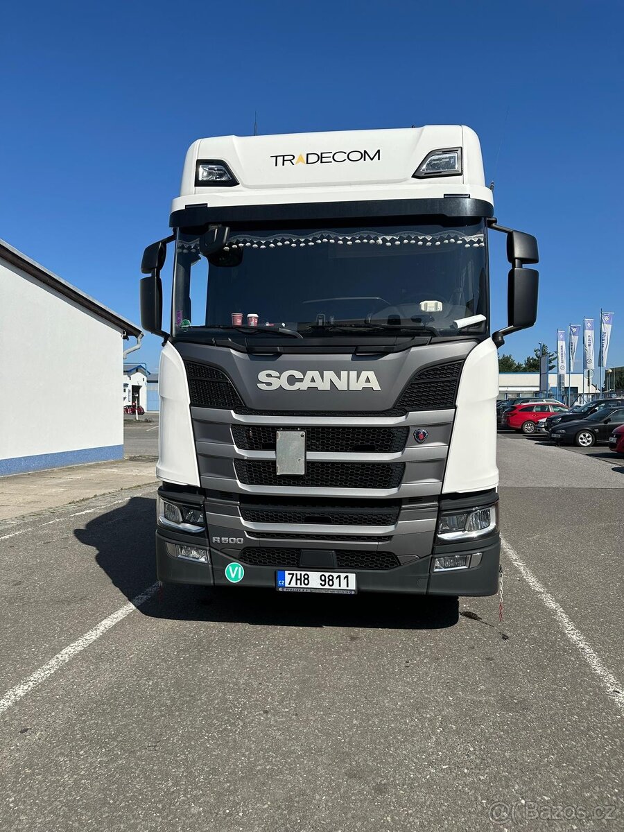 Tahač Scania R500 s hydraulikou