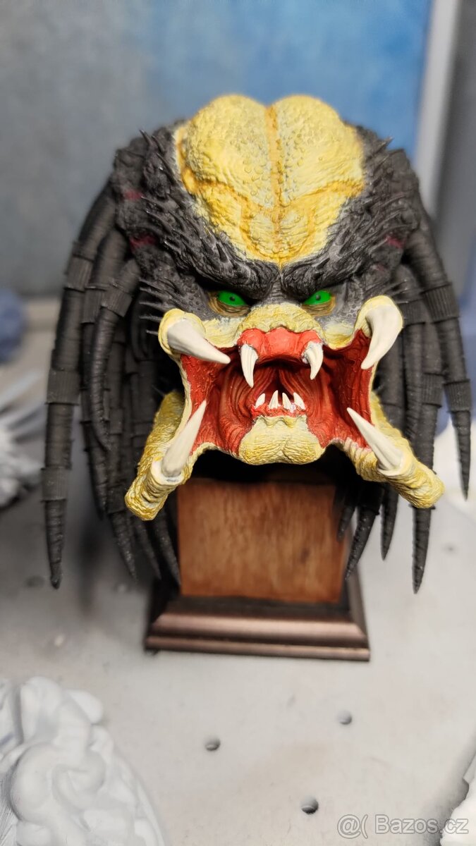 Soška Predátor 3d tisk