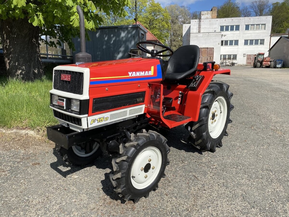 Malotraktor Yanmar F15D, profesionální repas