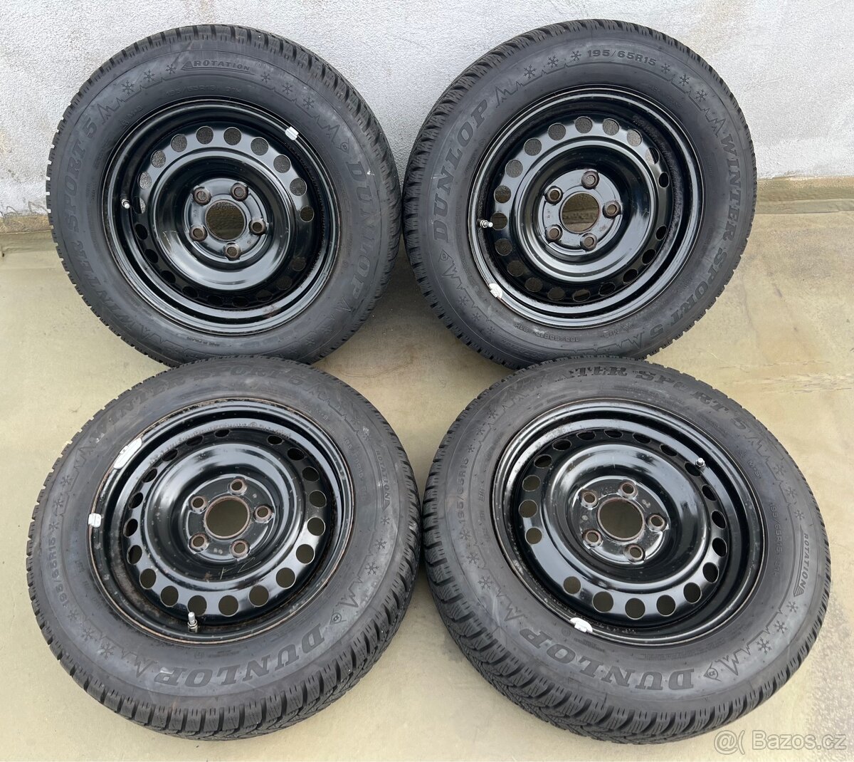 195/65R15 zimní Kia ceed Hyundai I30 6x15 ET46 5x114,3 9,5mm