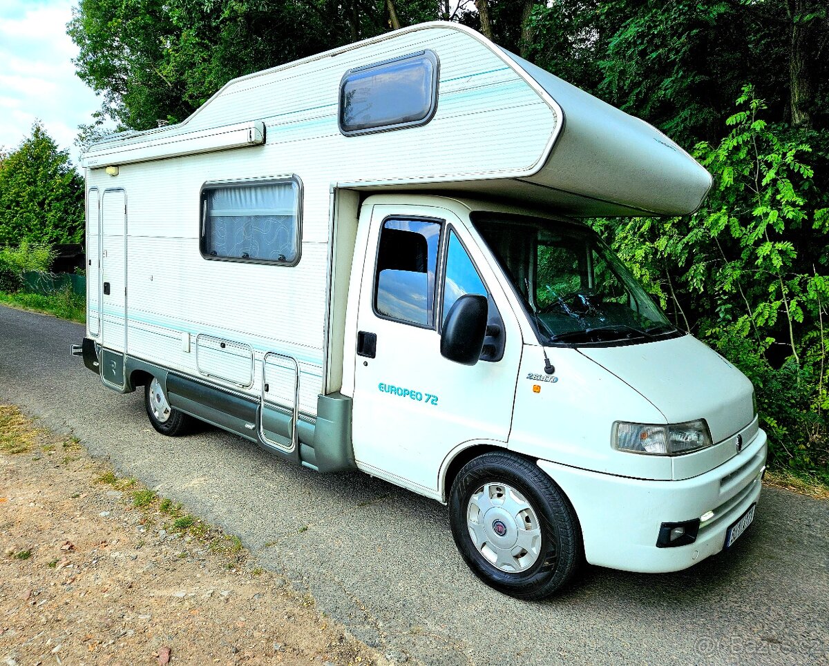 FIAT DUCATO RIMOR EUROPEO 2.8 dTi PERFEKTNÍ STAV A NOVÁ STK