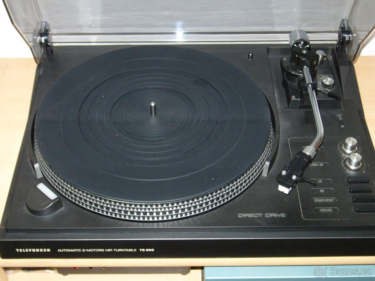 Gramofon Telefunken TS-950, 2-motorový automat.