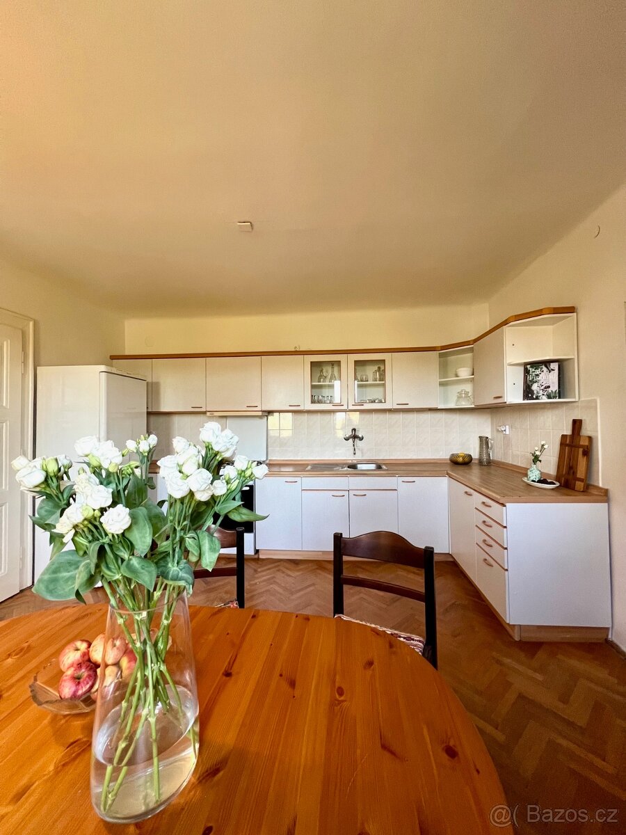 Pronájem 2+1, 80m2 prostorný byt,15min od centra-Praha 5
