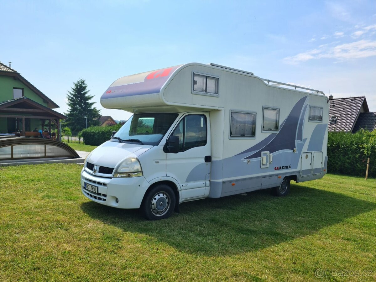 Obytný automobil Adria r.v. 2006 objem 2953 100kw ( Nissan)