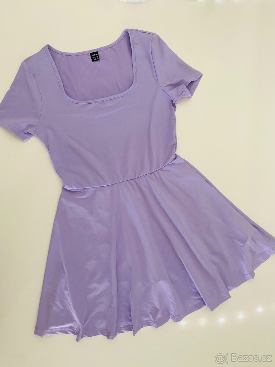 Šaty se všitými kraťáskami, vel. S