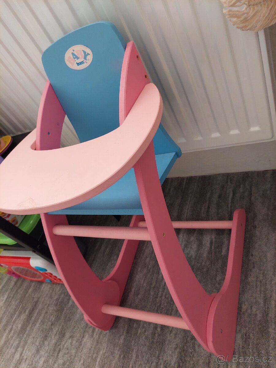 Baby born jídelní židle