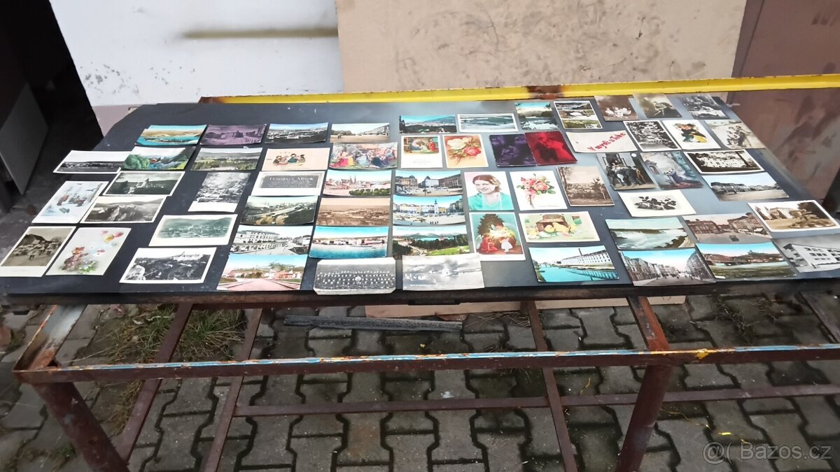 Pohledy staré různé žánry ,Kříž dřevěný .