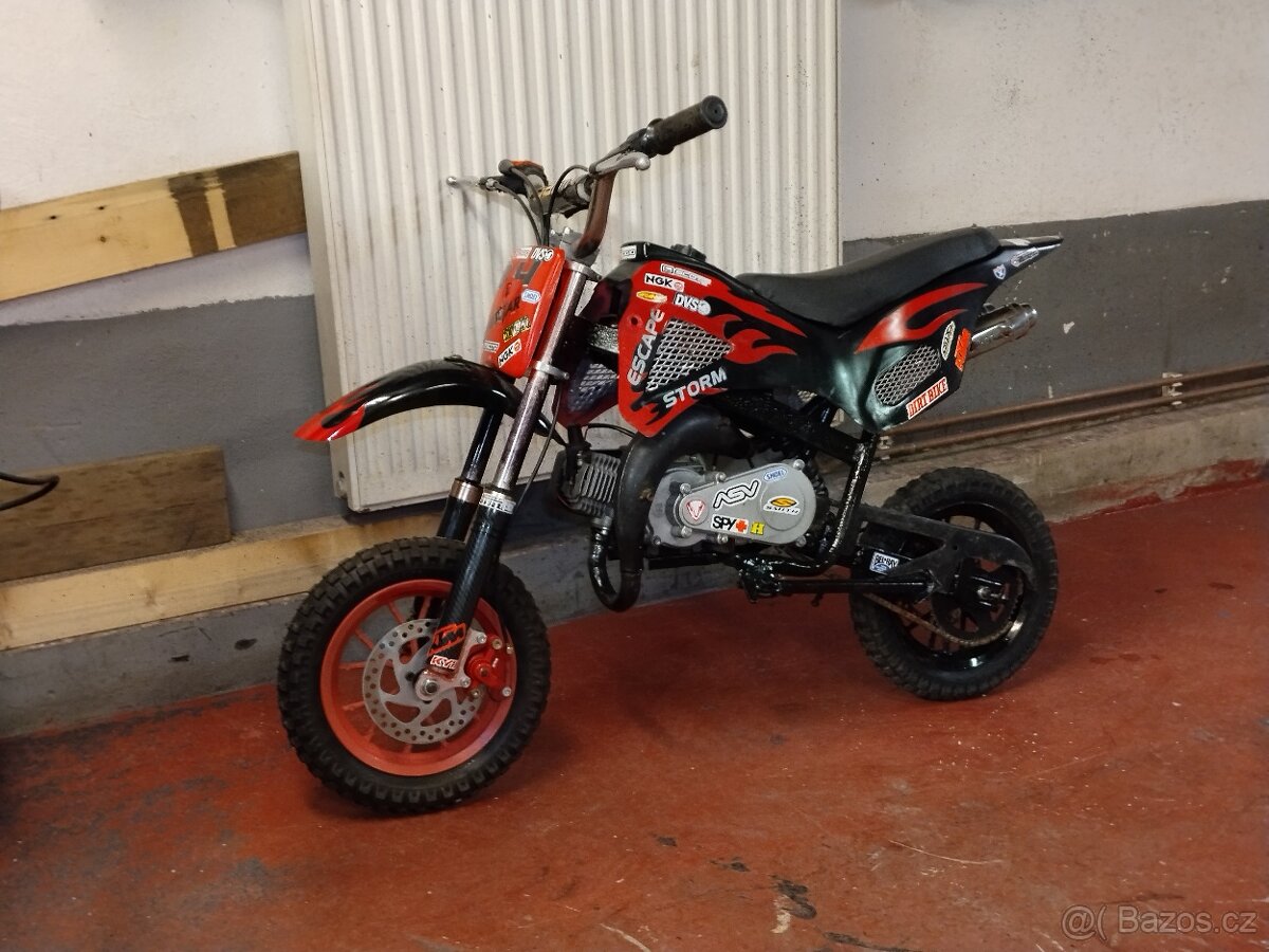 Prodám upravený minicross Nitro 50