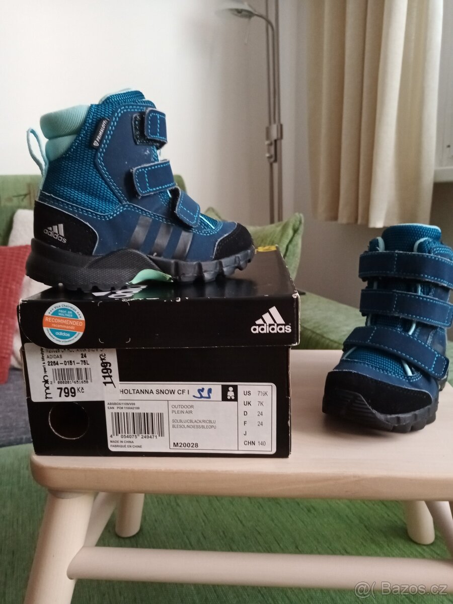 Adidas podzimní kotníkové vel. 24