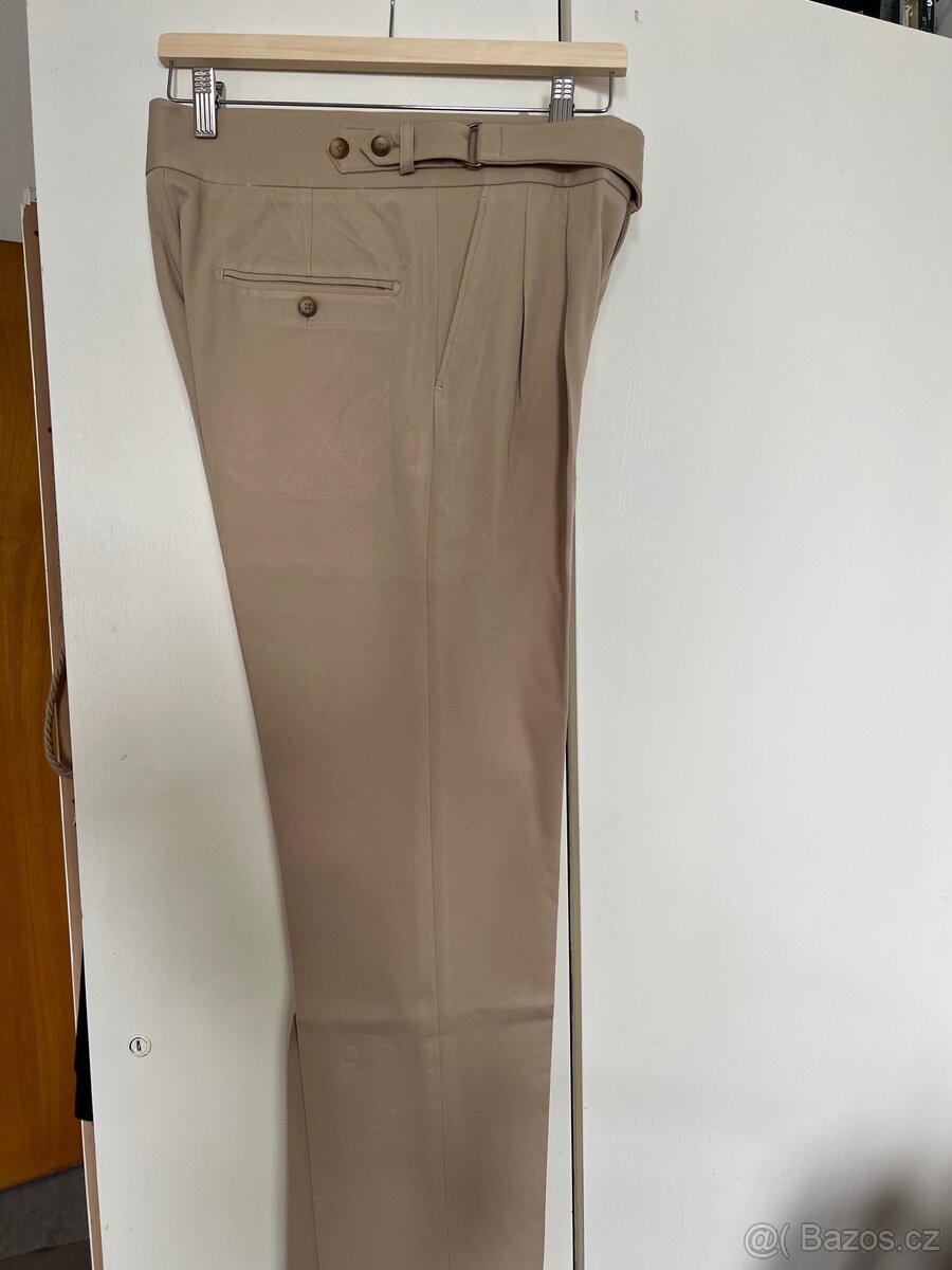 Marini kalhoty s vysokým pasem