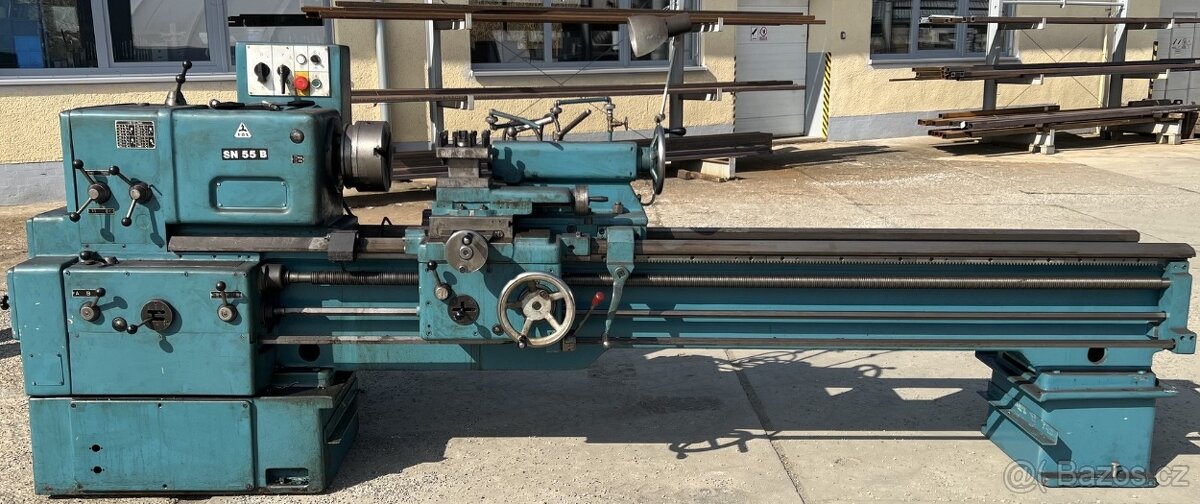 Hrotový soustruh SN 55B / 2000