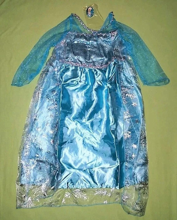 Nové šaty Elsa - Frozen, 116/122
