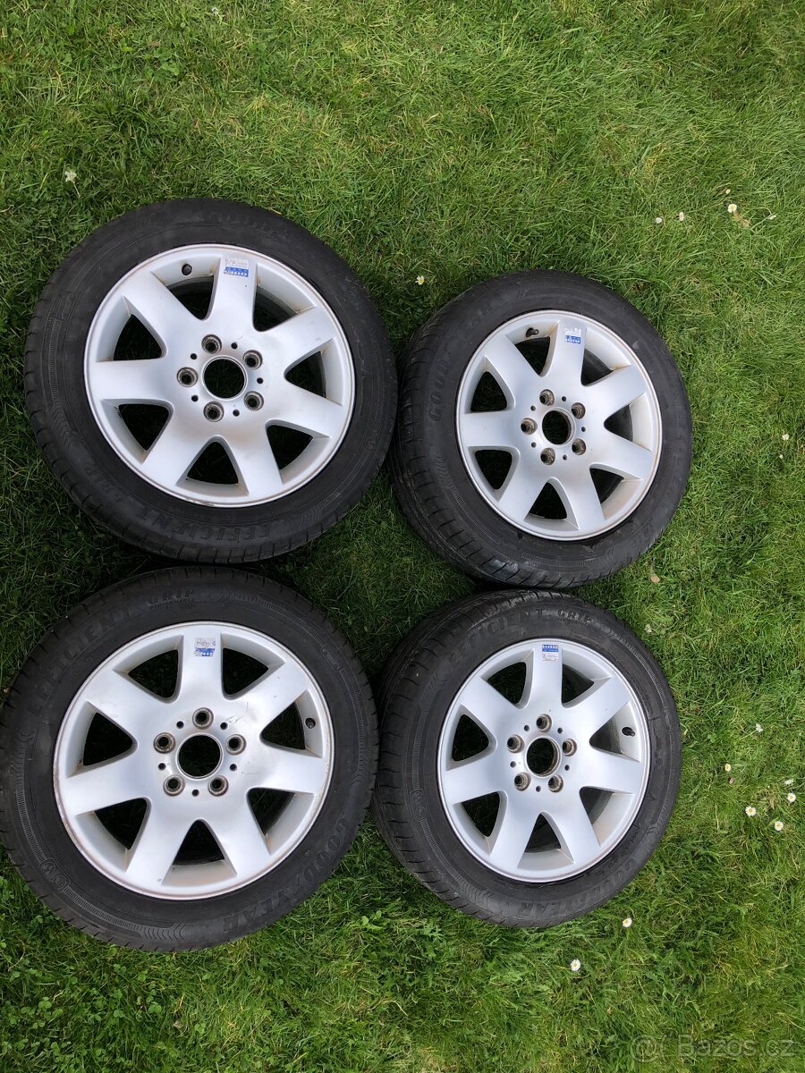 Letní kola 16, 5x120 , 7Jx16H2 IS47 BMWE36,E46