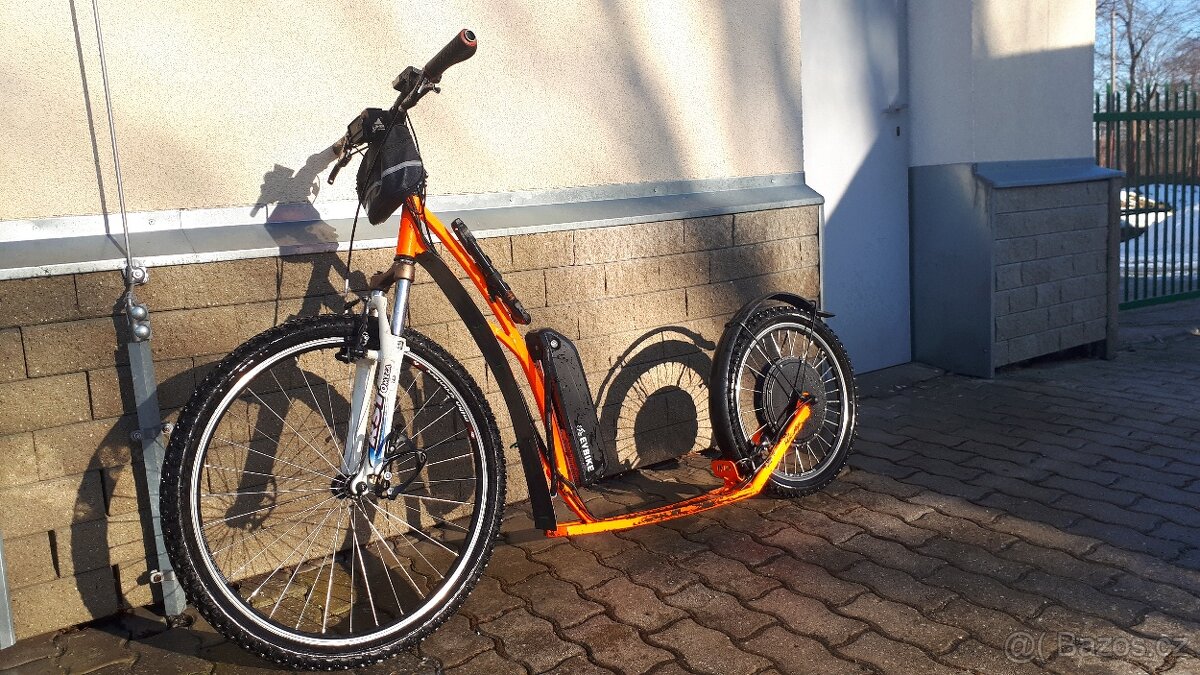 Elektrokoloběžka se silným motorem