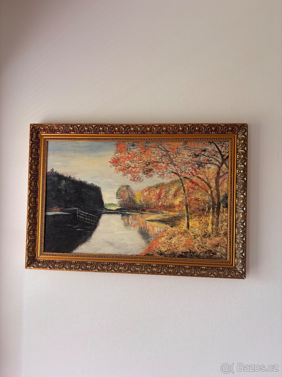 Obraz malovaný 80x55