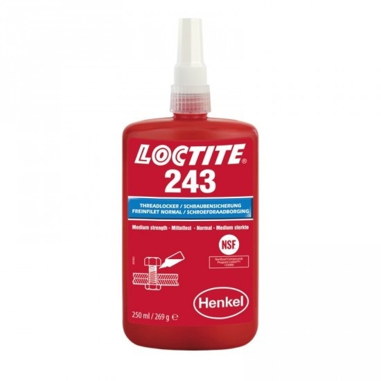 Lepidlo Loctite 243 - 250 ml zajišťovač šroubů
