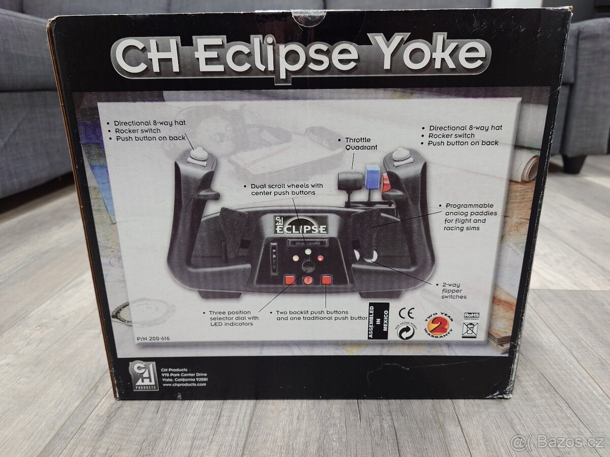 Letecké berany CH Products Eclipse Yoke