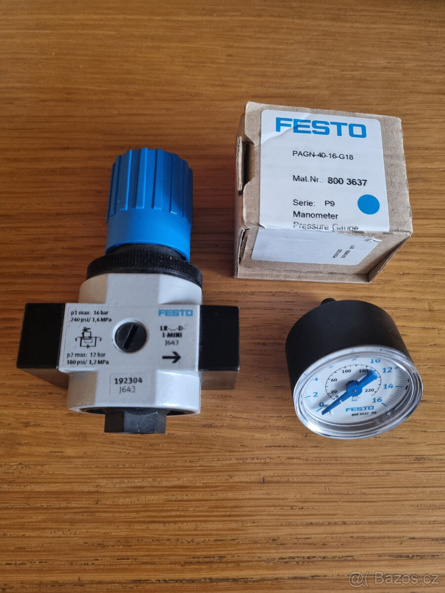 FESTO regulační ventil tlaku vzduchu