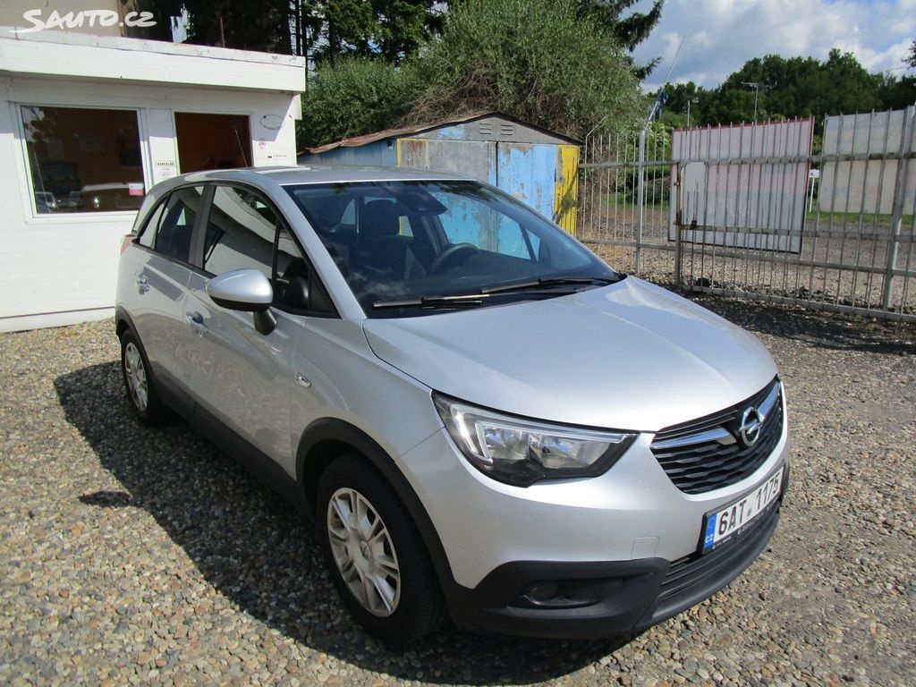 Opel Crossland X, 1,2-60KW-KOUPEN V ČR