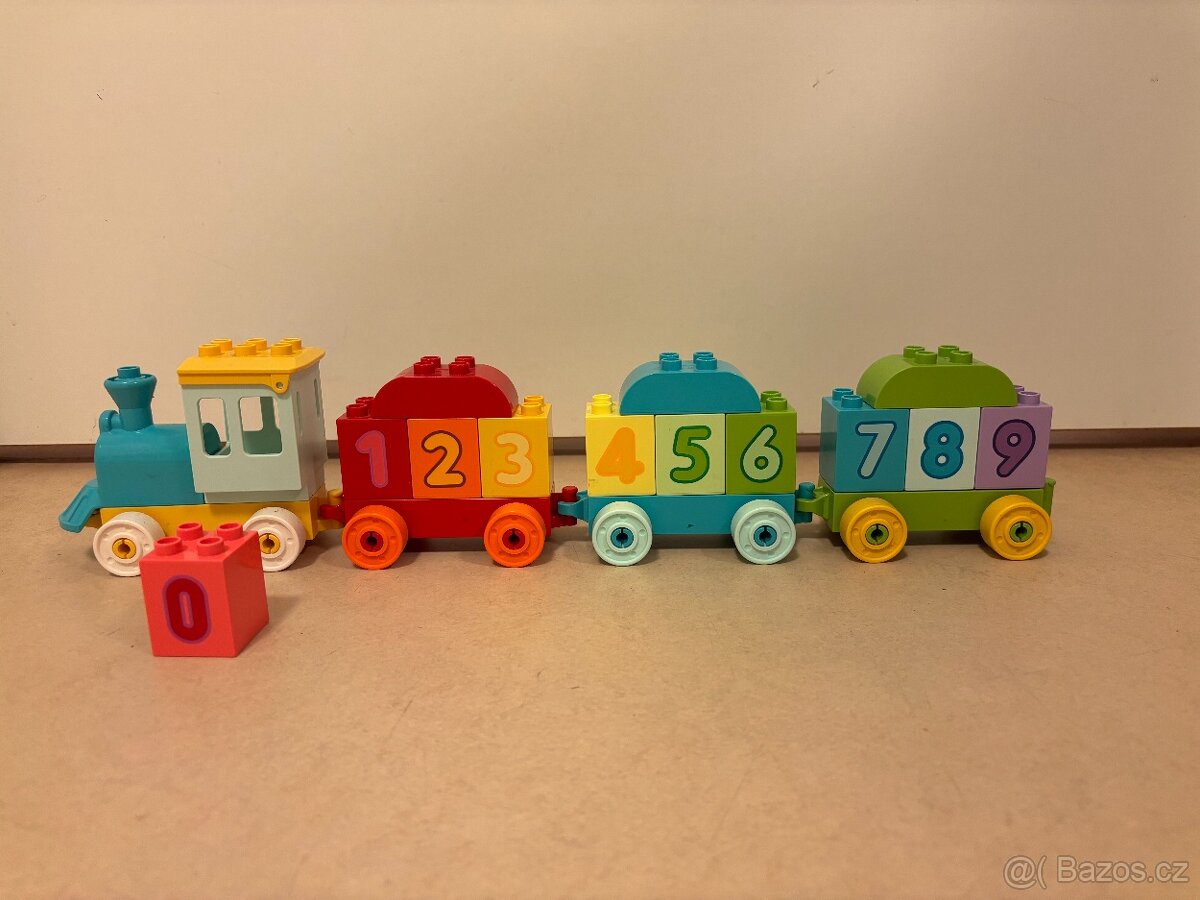 Lego Duplo vláček s čísly