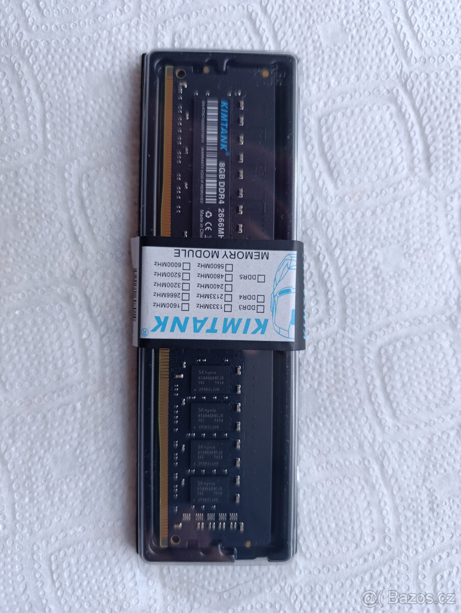 RAM DDR4, 2666 MHz, 8GB