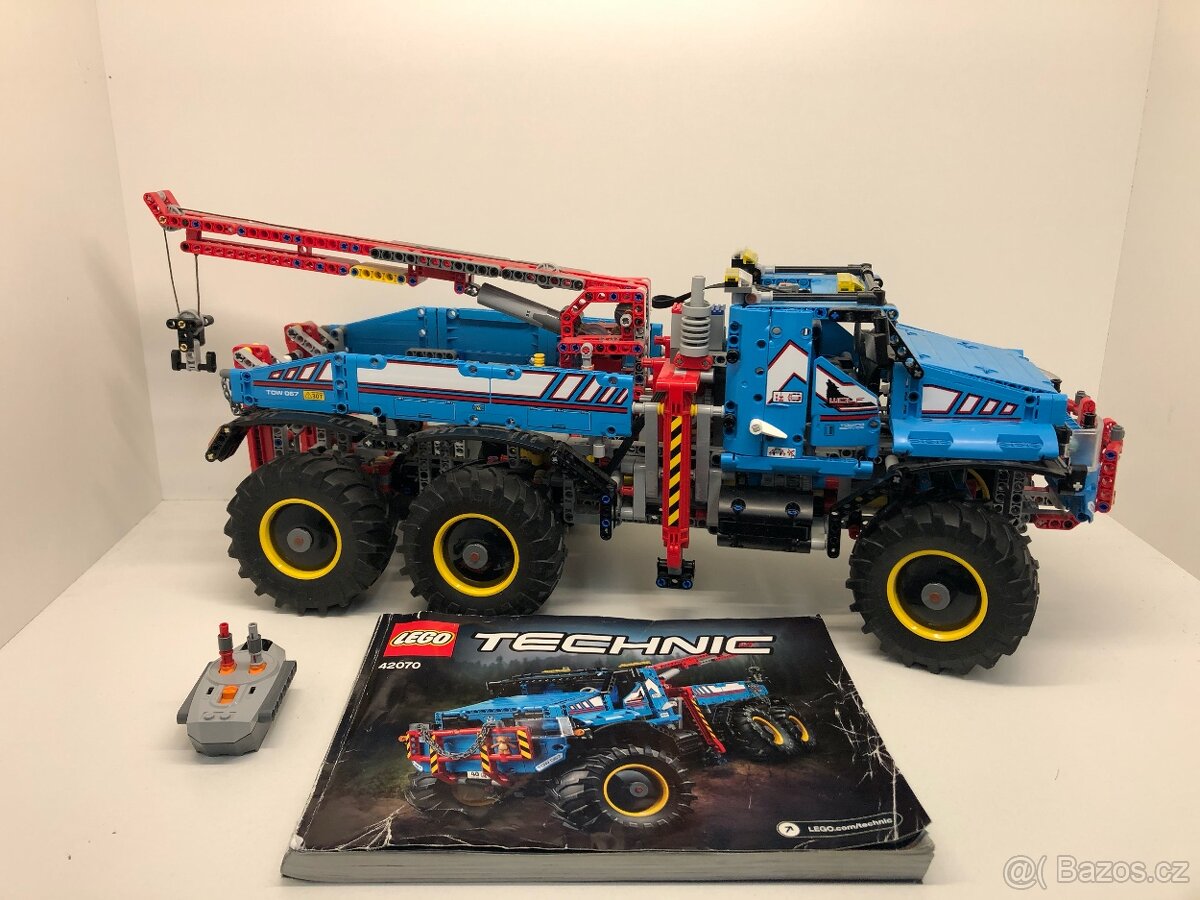 LEGO Technic 42070 Terénní odtahový vůz 6x6