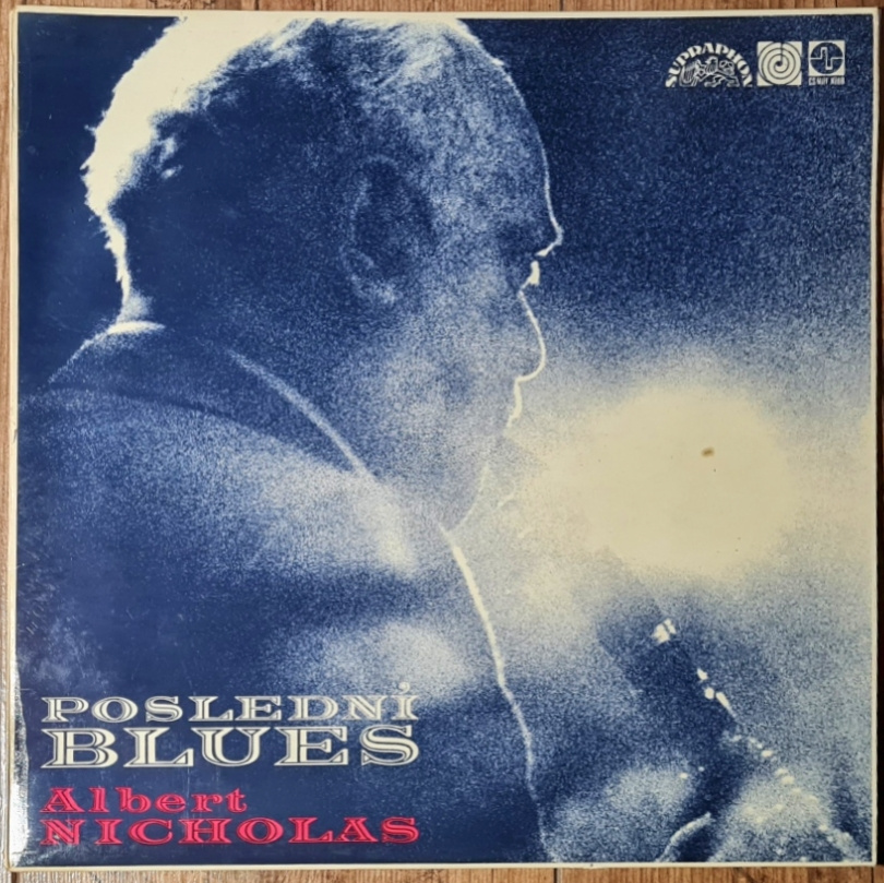 Albert Nicholas – Poslední Blues 1975 LP, VG+ / VYPRANÁ