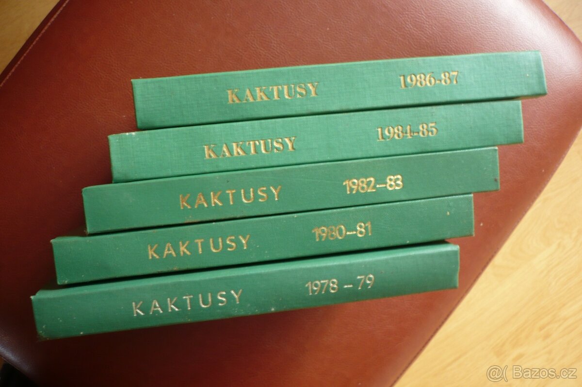 Časopisy o kaktusech