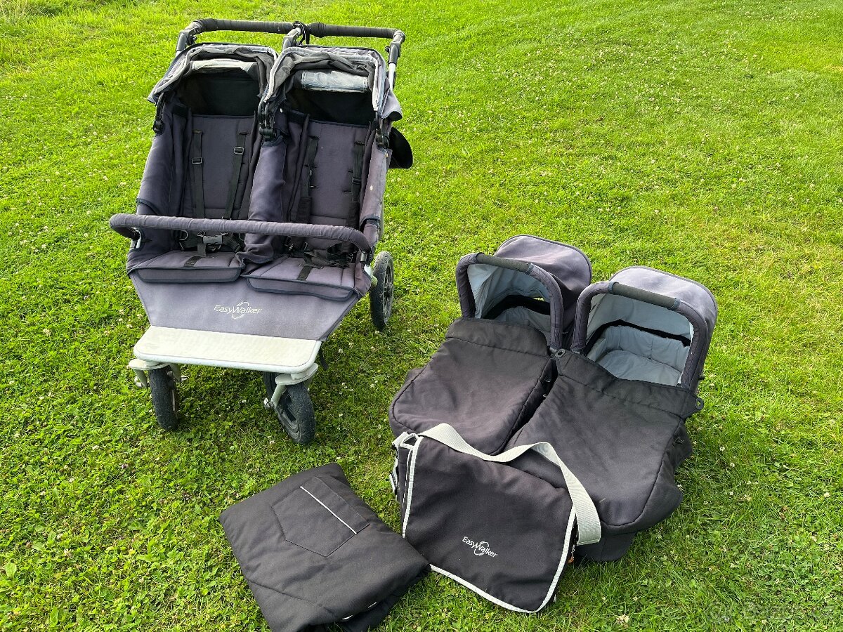 Sourozenecký kočárek Easywalker Duo