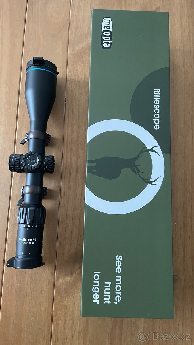 Puškohled MeoHunter R5 3-15x50 SFP RD
