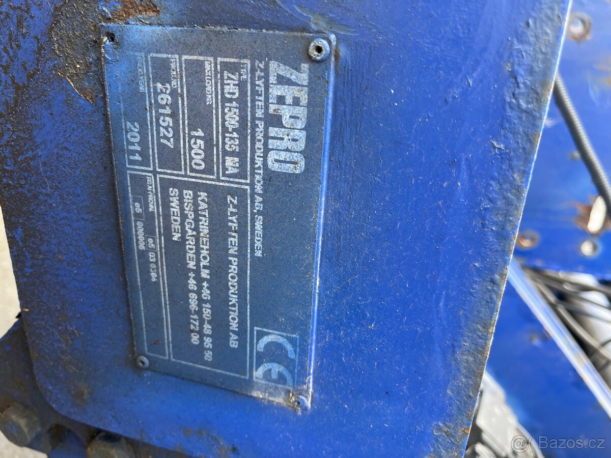 Hydraulická plošina ZEPRO na ND