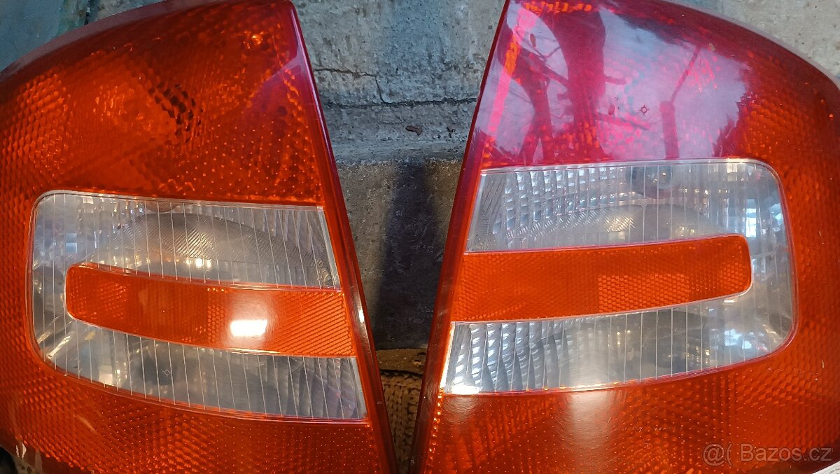 Zadní lampy světla Octavia 2 liftback a plynový pedál