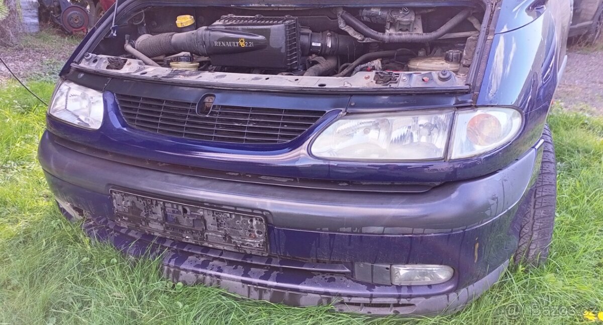 Renault Espace 3 kapota, světla, dveře, sedačka