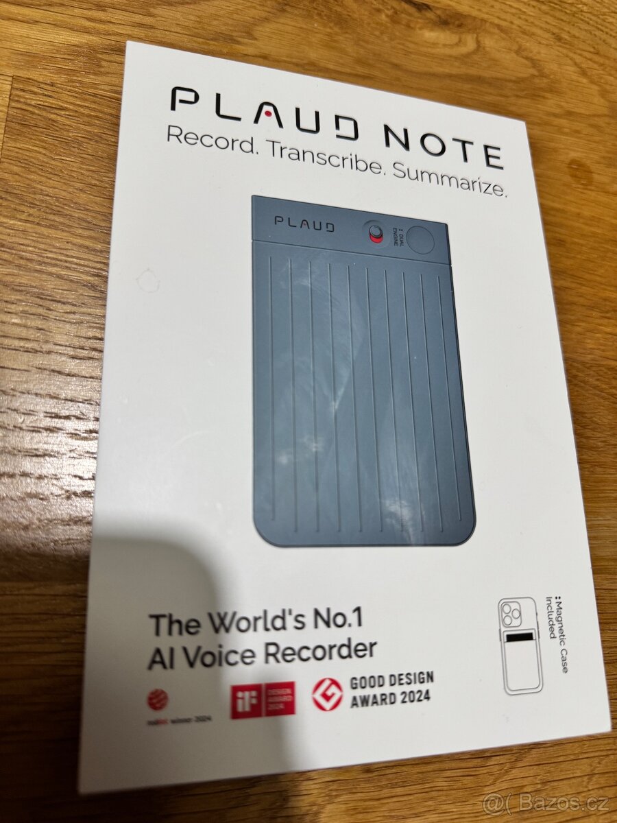 🎙️ Plaud Note – profesionálnà diktafon s AI přepisem (ve st