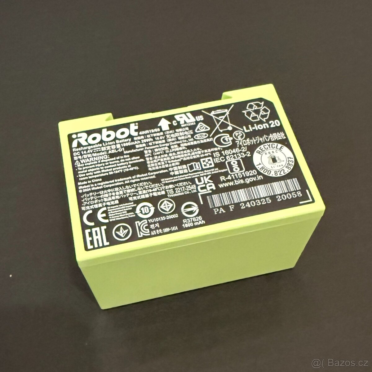 ORIGINÁL baterie iRobot Roomba i/e/j čistě NOVÁ