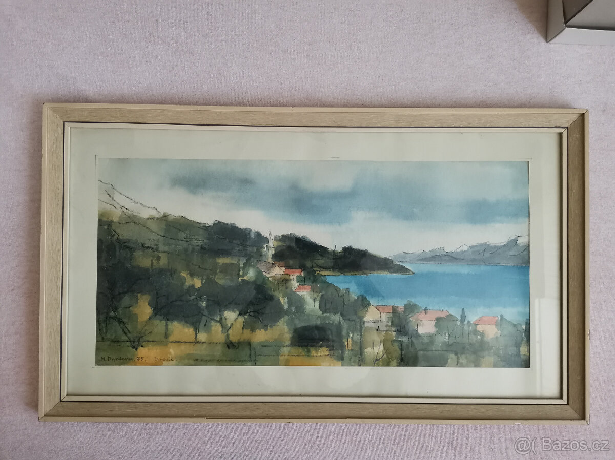 Starý obraz M.Dynteva 1975 signován