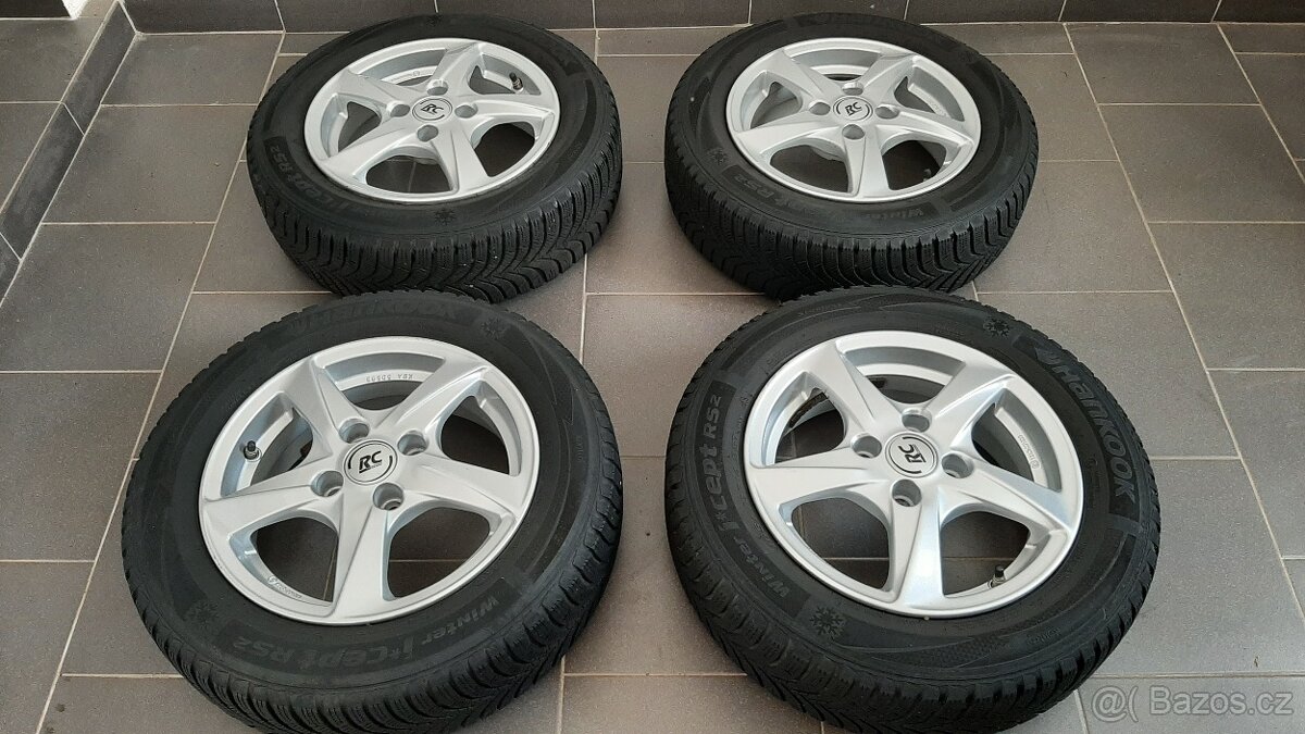 Alu kola-Pneu zimní škoda Citigo-VW UP-Seat M