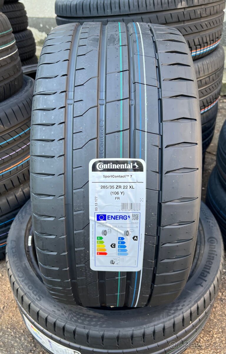 Nové letní pneu Continental 285/35 R22