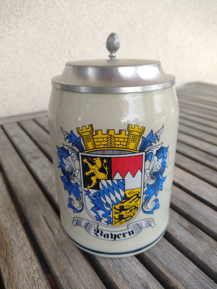 Originální bavorské korbele