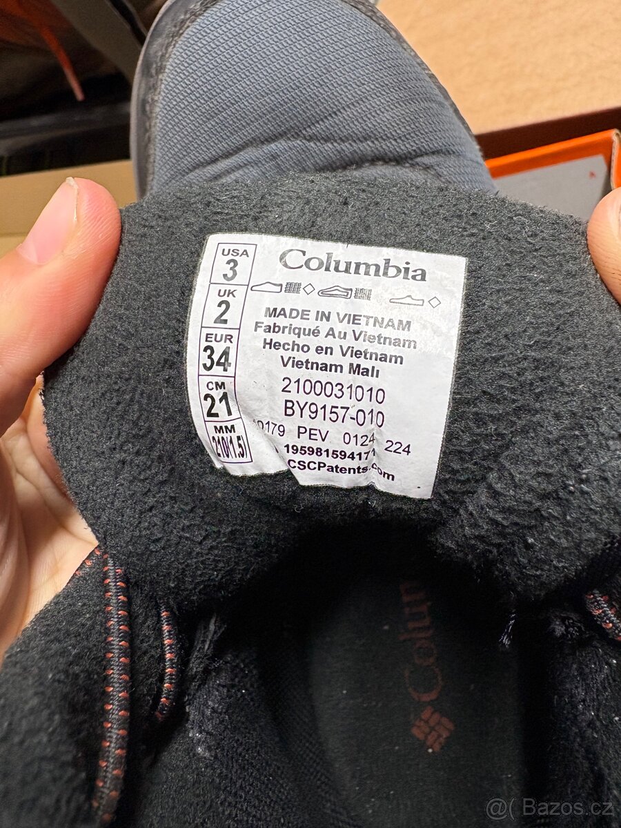 Dětské boty Columbia