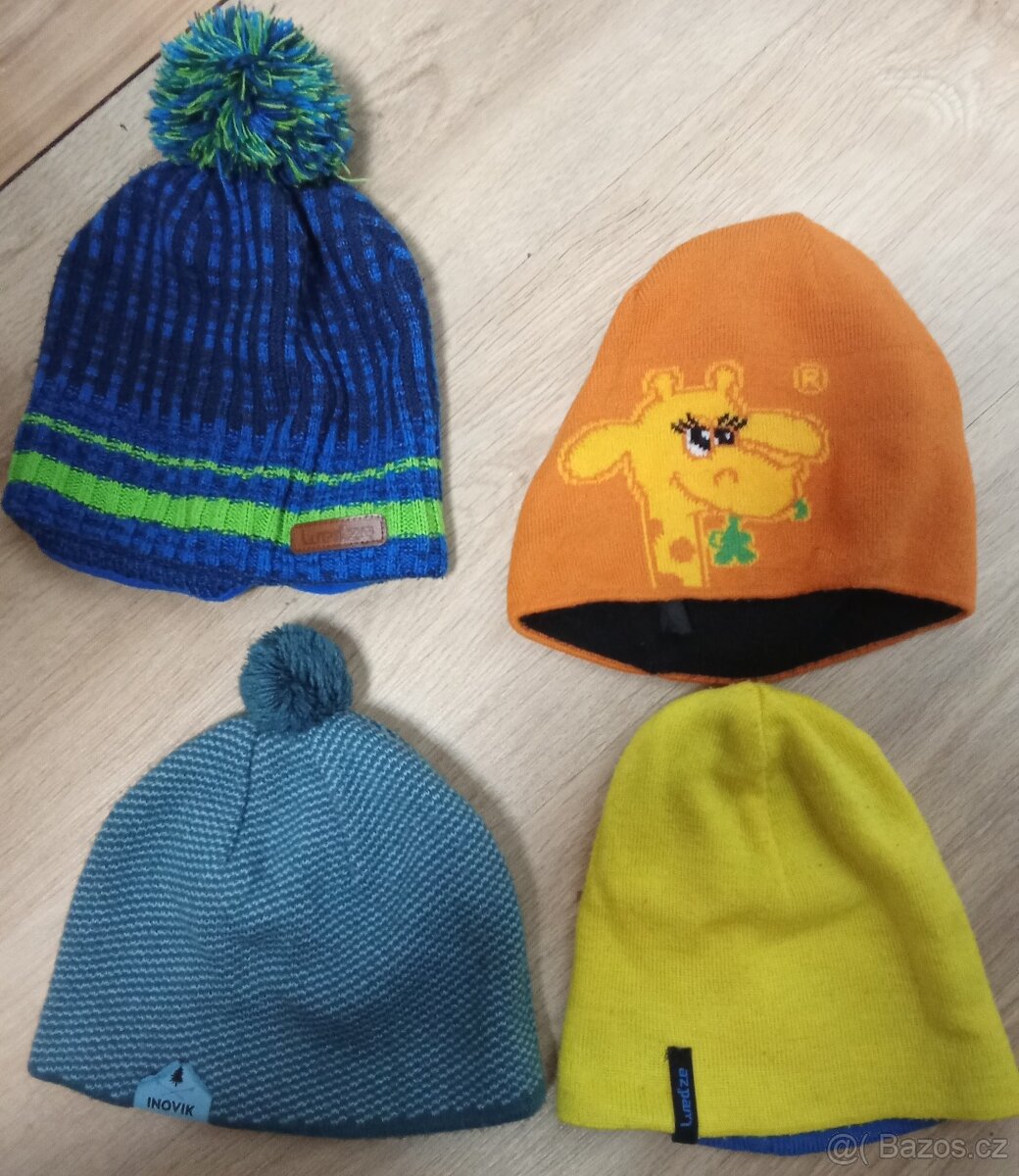 Dětské zimní čepice