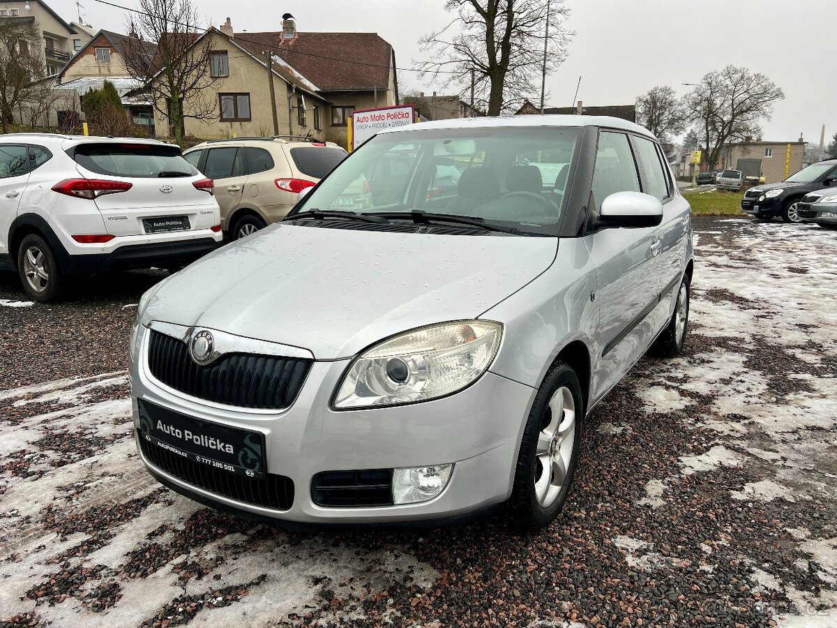 Škoda Fabia 2 1.4i 63 kW Sport Klima,Servis,BezKoroze