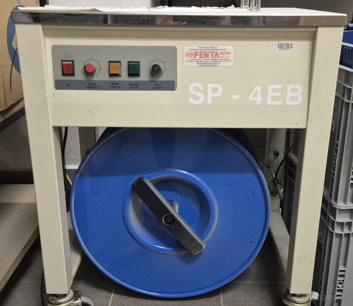 Páskovací stroj SP-4EB