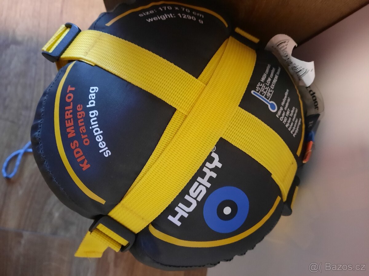 Detsky spacak Husky kids Merlot