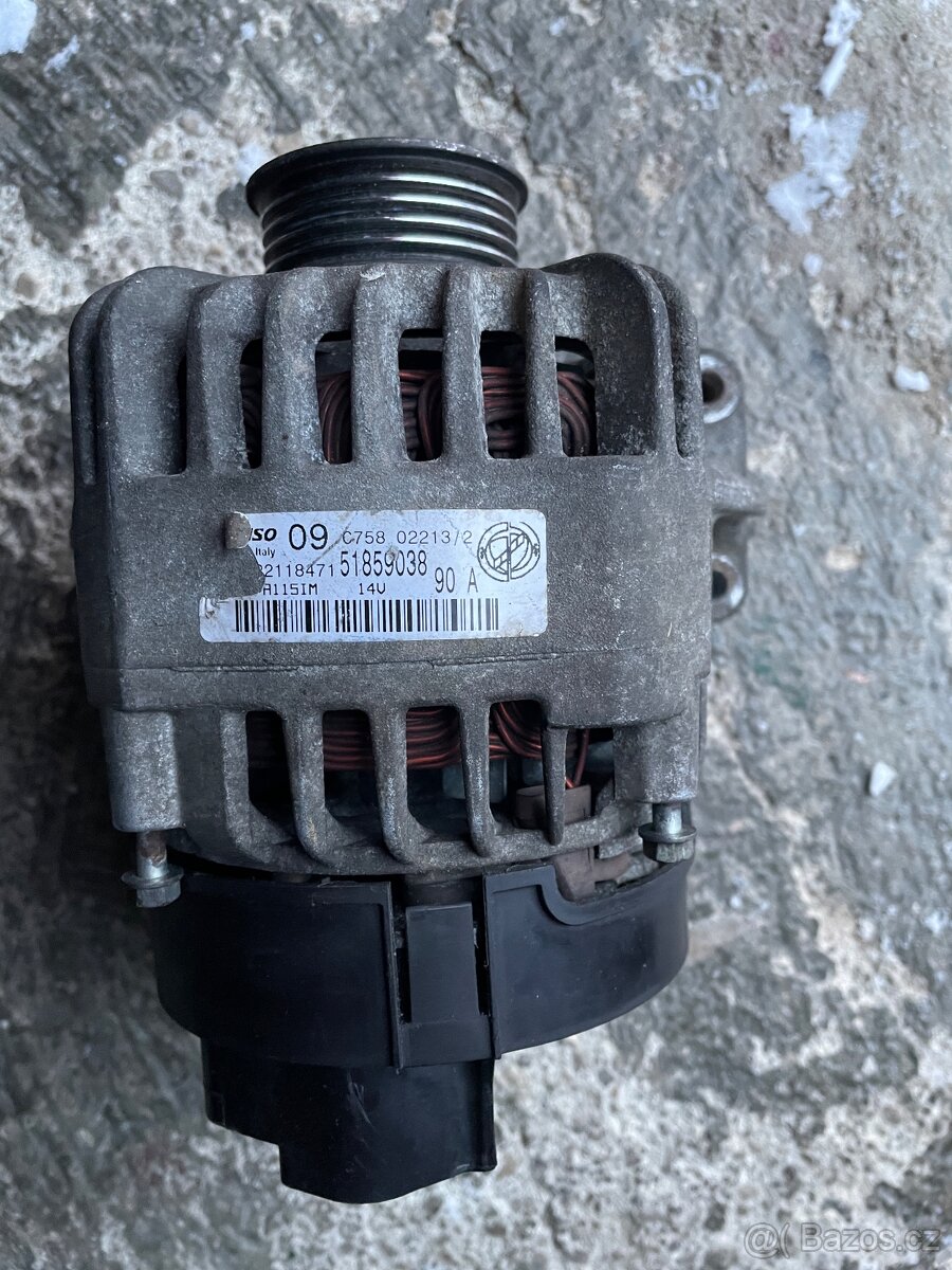 Fiat - alternátor Denso 90A na repasi