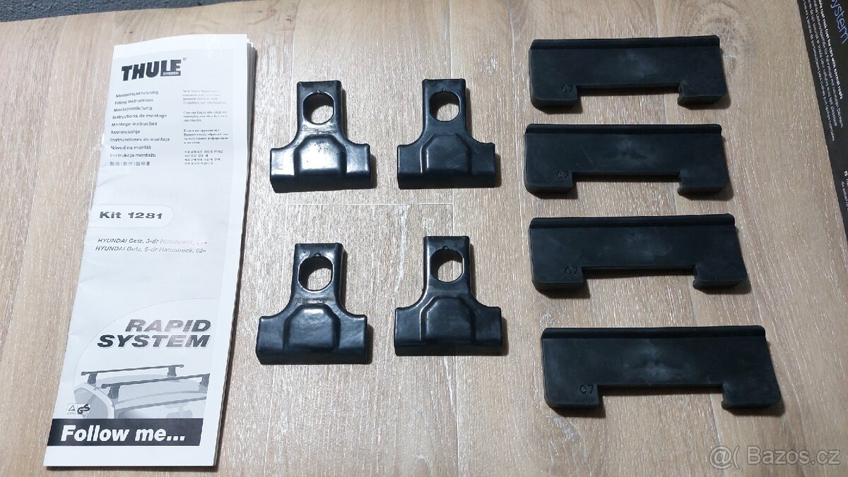 Kit Thule 1281 - HYUNDAI Getz, 3-dr Hatchback, 02-04, 05-11