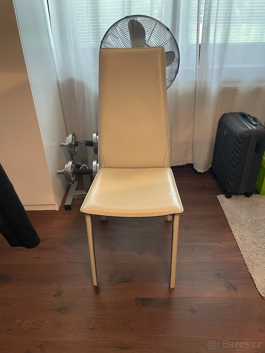 Kožené židle 4ks
