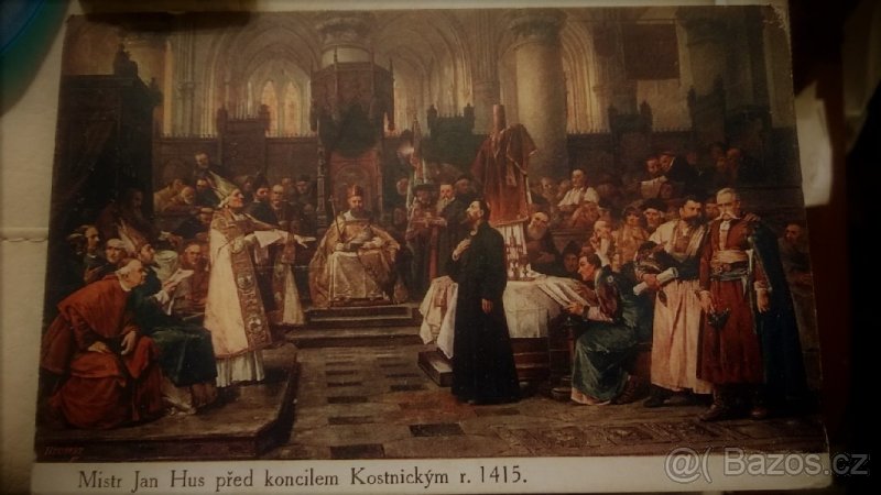 Jan Hus před koncilem Kostnickým