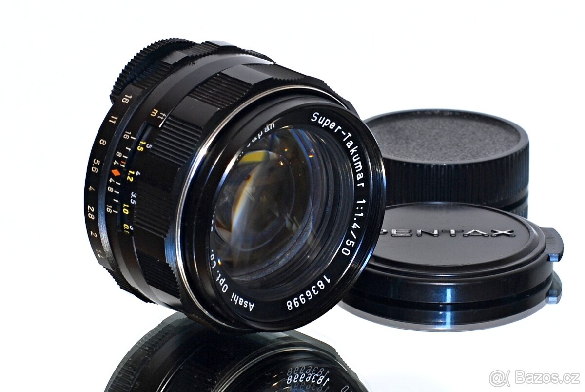 Takumar 1,4/50mm M42 Thorium TOP STAV